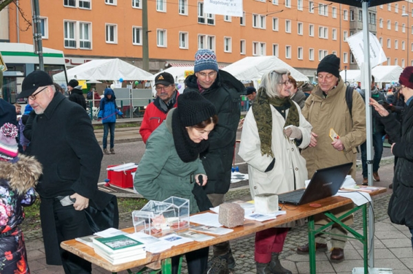 Der Förderverein auf der „Meile der Demokratie“