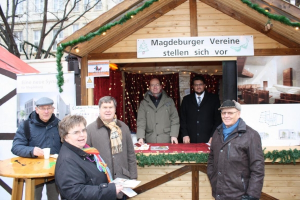 Der Verein auf dem Weihnachtsmarkt