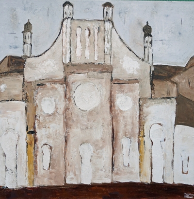 Ein neues Gemälde der Alten Synagoge